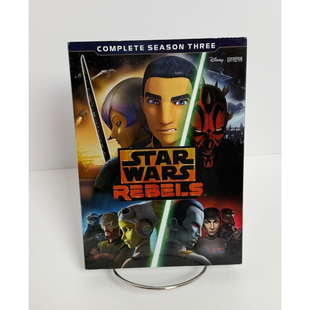 Star Wars Rebels Complete Season Three DVD 2017 Sealed with Slipcover